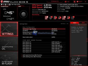 MSI B360 Arctic BIOS 5